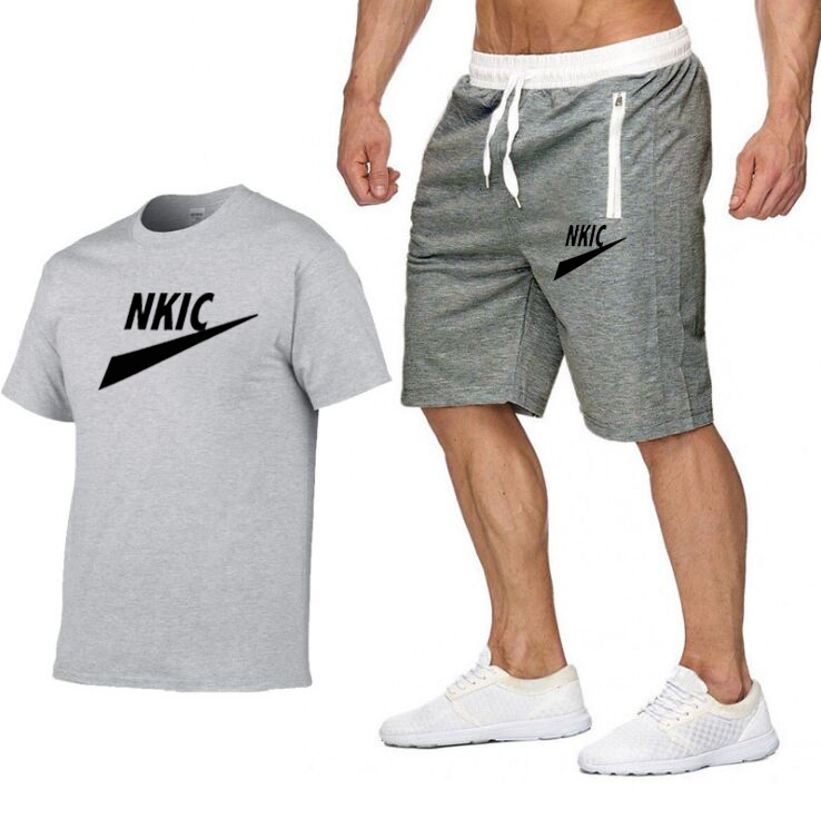 Men Running Tracksuits 2023 Summer Latest Sportswear Printed T-shirt Shorts Quick Dry Sport Suit 2-piece Outfits Jogger Set Brand LOGO Print
Men Running Tracksuits 2023 Summer Latest Sportswear Printed T-shirt Shorts Quick Dry Sport Suit 2-piece Outfits Jogger Set Brand LOGO Print