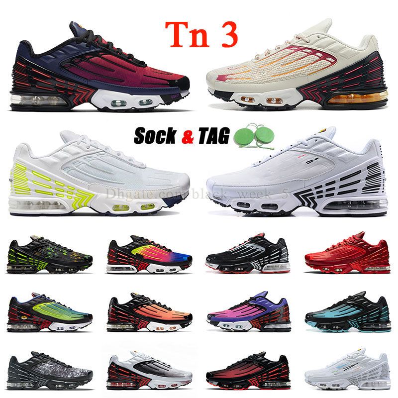 high quality tnplus 3 tn3 running shoes mens womens tn plus 3 leather black metallic gold volt green neon purple white university blue obsidant gradient sneaker eur 46, A31 39-45 leather triple white
high quality tnplus 3 tn3 running shoes mens womens tn plus 3 leather black metallic gold volt green neon purple white university blue obsidant gradient sneaker eur 46, A31 39-45 leather triple white