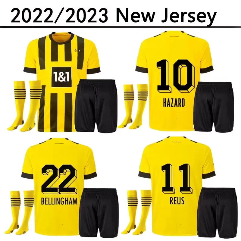 23 soccer jersey kids kit socks Borussia HAALAND KAMARA 2022 2023 home away football shirt REUS BELLINGHAM HUMMELS REYNA BRANDT Dortmund maillot de foot FIF
23 soccer jersey kids kit socks Borussia HAALAND KAMARA 2022 2023 home away football shirt REUS BELLINGHAM HUMMELS REYNA BRANDT Dortmund maillot de foot FIF