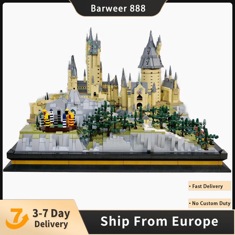 Mk 22004 6862pcs film building blocks streetview Magic school castle model sets children educational toys compatible M10001
Mk 22004 6862pcs film building blocks streetview Magic school castle model sets children educational toys compatible M10001