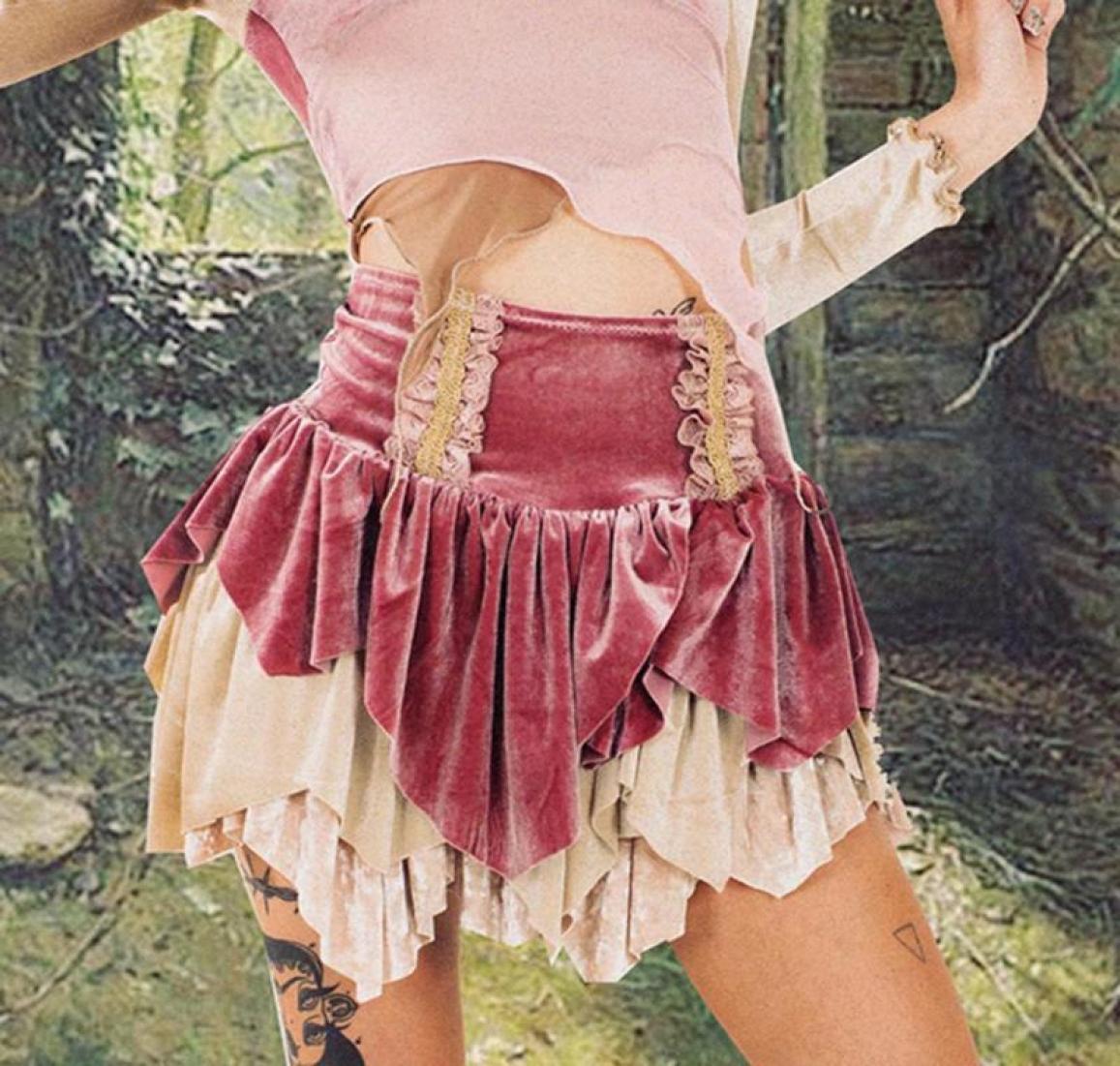 Skirts Kawaii Ruffles Layers Mini Skirt 90s Vintage Aesthetic Fairycore Grunge High Waist Pleated Women Retro StreetwearSkirts, Multi
Skirts Kawaii Ruffles Layers Mini Skirt 90s Vintage Aesthetic Fairycore Grunge High Waist Pleated Women Retro StreetwearSkirts, Multi