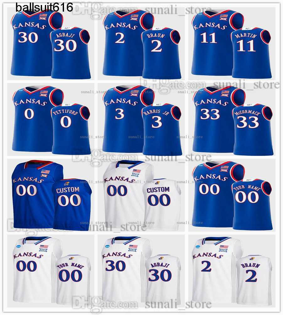 2022 Kansas NCAA Jayhawks College Basketball Jersey 30 Ochai Agbaji 2 Christian Braun 33 David McCormack 11 Remy Martin 0 Bobby Pettiford 3, White
2022 Kansas NCAA Jayhawks College Basketball Jersey 30 Ochai Agbaji 2 Christian Braun 33 David McCormack 11 Remy Martin 0 Bobby Pettiford 3, White