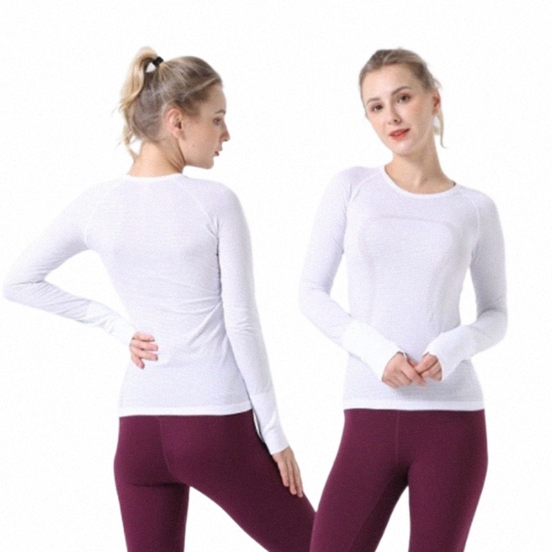 LULU Women's Yoga long sleeves 2.0 Solid Color Nude Sports Shaping Waist Tight Fitness Loose Jogging Sportswear Women's h5VR#, 01
LULU Women's Yoga long sleeves 2.0 Solid Color Nude Sports Shaping Waist Tight Fitness Loose Jogging Sportswear Women's h5VR#, 01