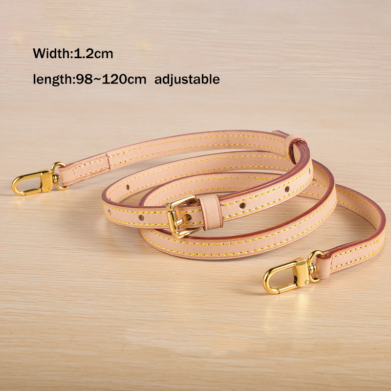 Bag Parts Accessories Genuine Leather Replacement Belt Crossbody Strap Purse Handles 63CM140CM Adjustable Shoulder Women Accessorie 221124