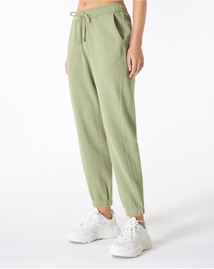 LL Women Jogging Yoga Ninth Pants Pocket Fitness Waffle Fabric Soft Drawstring Elastic Casual Pants Legs Sweatpants, Green
LL Women Jogging Yoga Ninth Pants Pocket Fitness Waffle Fabric Soft Drawstring Elastic Casual Pants Legs Sweatpants, Green