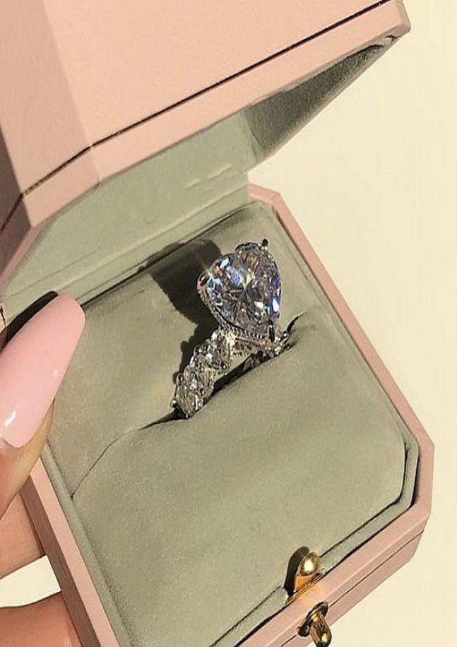 Handmade Heart Simulated Diamond Rings finger Luxury Baguette 925 Sterling Silver Wedding Engagement Rings set for Women Gemstone 9885956
Handmade Heart Simulated Diamond Rings finger Luxury Baguette 925 Sterling Silver Wedding Engagement Rings set for Women Gemstone 9885956