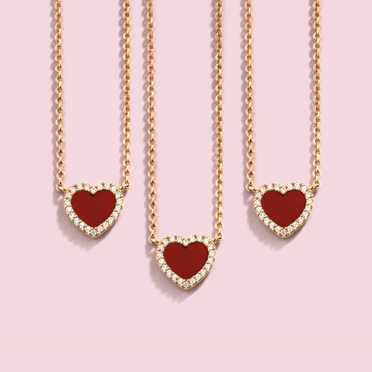 Designer Heart Love Necklace For Women Stainless Steel Accessories Zircon Green Pink Hearts chain for Womens Jewelry Gift
Designer Heart Love Necklace For Women Stainless Steel Accessories Zircon Green Pink Hearts chain for Womens Jewelry Gift