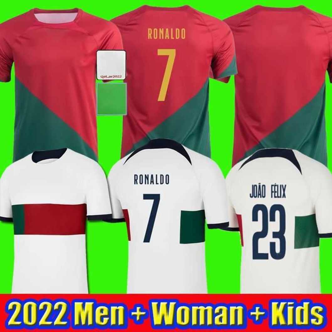 22 23 Portuguesa JOAO FELIX soccer jerseys RUBEN NEVES BRUNO FERNANDES Portugieser 2022 Portuguese football shirt Men Kids Woman kit R.SANCHEZ RONALDO JOAO CANCELO, World 2022 away
22 23 Portuguesa JOAO FELIX soccer jerseys RUBEN NEVES BRUNO FERNANDES Portugieser 2022 Portuguese football shirt Men Kids Woman kit R.SANCHEZ RONALDO JOAO CANCELO, World 2022 away