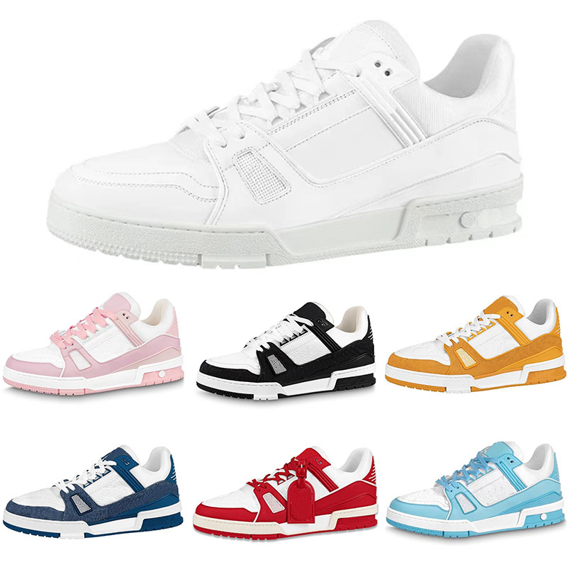 Designer Virgil Trainer Sneaker Casual Shoes Calfskin Black White Pink Leather Abloh Green Red Blue Overlays Platform Low Sneakers Outdoor Walking Eur 36-45, With original box
Designer Virgil Trainer Sneaker Casual Shoes Calfskin Black White Pink Leather Abloh Green Red Blue Overlays Platform Low Sneakers Outdoor Walking Eur 36-45, With original box