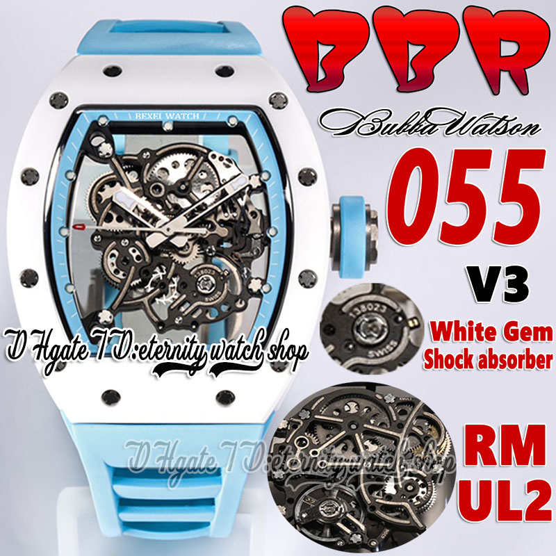 BBR V3 bbrf055 Mens Watch RMUL2 Automatic Movement White Ceramic Case Skeleton Dial Blue inner ring Blue Rubber Strap 2022 Super Edition Sport eternity Watches, Watch waterproof cost
BBR V3 bbrf055 Mens Watch RMUL2 Automatic Movement White Ceramic Case Skeleton Dial Blue inner ring Blue Rubber Strap 2022 Super Edition Sport eternity Watches, Watch waterproof cost