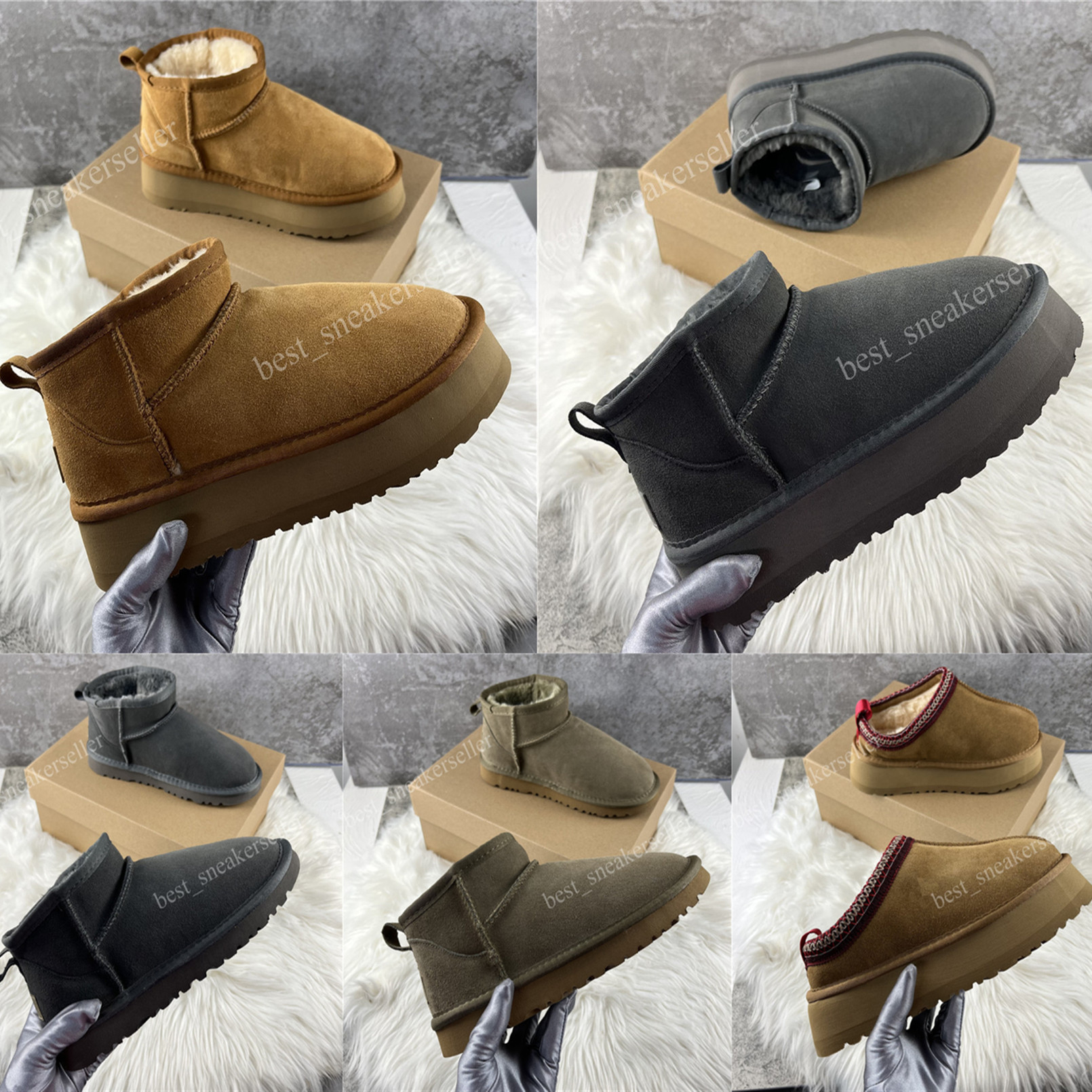 2022 Classic Ultra Mini Boots Short Ankle Winter Sheepskin Snow Boots Women Platform Booties Waterproof Natural Wool Fur Fashion Warm Flat Shoes Botas 35-44, 05
2022 Classic Ultra Mini Boots Short Ankle Winter Sheepskin Snow Boots Women Platform Booties Waterproof Natural Wool Fur Fashion Warm Flat Shoes Botas 35-44, 05
