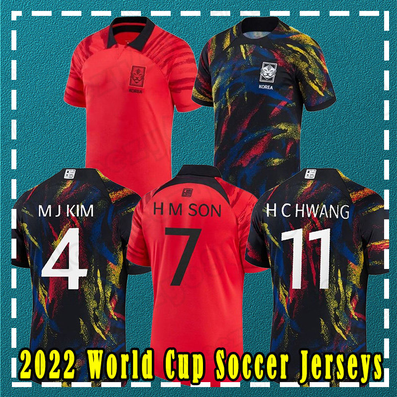 2022 South Korea Soccer Jerseys 22-23 H M SON KIM HWANG LEE JEONG SUNG LEE KWON G S CHO W Y JEONG S H NA National team shirt Home Red Away Black Football uniform, Men jersey(hanguo)
2022 South Korea Soccer Jerseys 22-23 H M SON KIM HWANG LEE JEONG SUNG LEE KWON G S CHO W Y JEONG S H NA National team shirt Home Red Away Black Football uniform, Men jersey(hanguo)