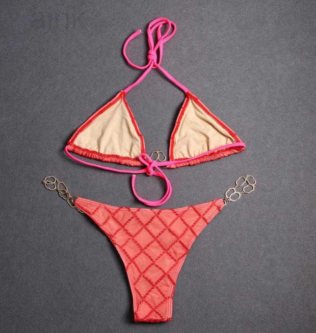 Two Piece Bikinis for Women Designer Sexy Three-point Swimsuit Full Letters Summer Beach Bathing Suits Swimwear S-XL, #7
Two Piece Bikinis for Women Designer Sexy Three-point Swimsuit Full Letters Summer Beach Bathing Suits Swimwear S-XL, #7