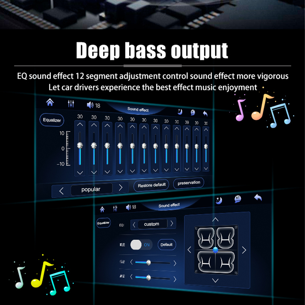 MP5 Player Touch Car Radio FM 4-USB 5.1 Inches Support Android Mirrorlink Bluetooth Carplay Autoradio DVR