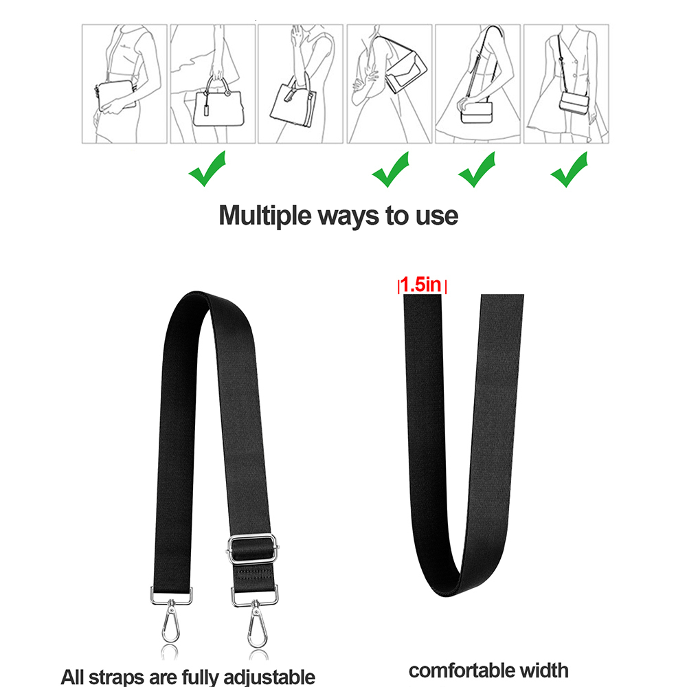 PT057,Bag Parts Accessories Adjustable Strap Woman Purse Straps for Crossbody Messenger Shoulder Embroidered Belts 221124