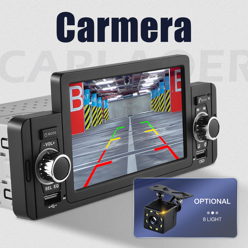 Universal Auto Radio Apple CarPlay Player Android Auto MP5 Multimedia Player Car Stereo WiFi Bluetooth 5.1 Mirror Link