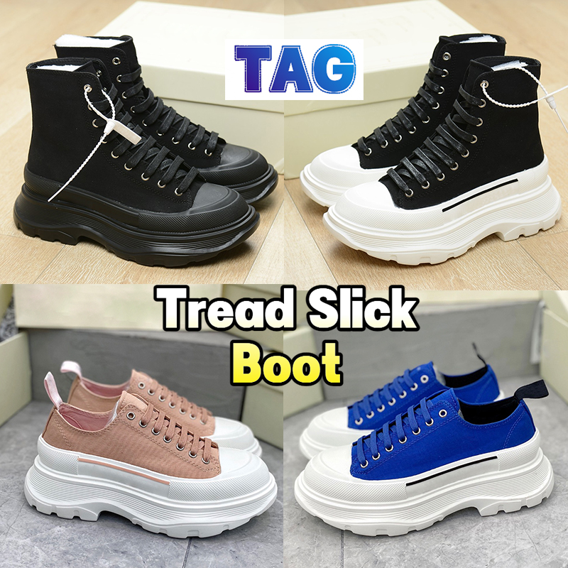 Tread Slick Boots Designer Ankle Half Booties women lace up Sneaker canvas Leather Bootes platform fashion Snow boot triple black royal red white Casual Shoe, 15-shoes box
Tread Slick Boots Designer Ankle Half Booties women lace up Sneaker canvas Leather Bootes platform fashion Snow boot triple black royal red white Casual Shoe, 15-shoes box