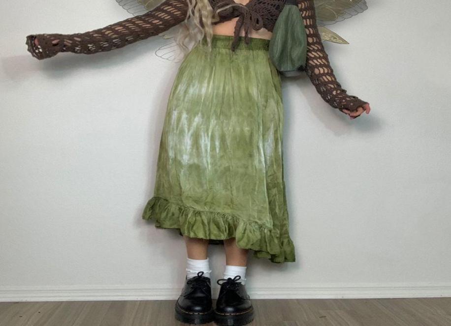 Skirts Tiedye Fresh Printing And Dyeing Asymmetrical Ruffle Skirt Mori Female Style Po Sweet Midlength Women39s Clothing Y2kS9704142, Green
Skirts Tiedye Fresh Printing And Dyeing Asymmetrical Ruffle Skirt Mori Female Style Po Sweet Midlength Women39s Clothing Y2kS9704142, Green