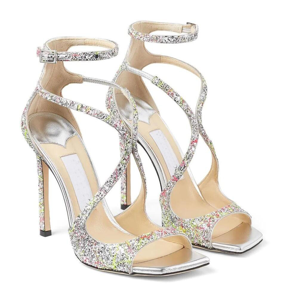 Famous Brand Azia Sandals Shoes Glitter Leather Square Toe Women Cross Gladiator Sandalias Exquisite Stiletto-heel Lady Wedding Party Dress Evening
Famous Brand Azia Sandals Shoes Glitter Leather Square Toe Women Cross Gladiator Sandalias Exquisite Stiletto-heel Lady Wedding Party Dress Evening