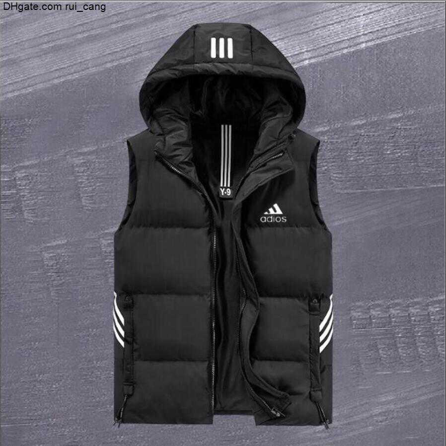 New Mens Vests Style Men Women style Feather Down Cotton Winter Fashion Vest Body Warmer Advanced Waterproof Fabric Size