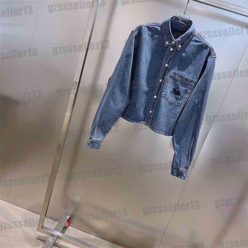 Fashion Logo Embroidered Denim Jackets HMS Fashion Womens Designer Jacket Autumn Lapel Button Long Sleeve Jacket Coats Women Tops, 10
Fashion Logo Embroidered Denim Jackets HMS Fashion Womens Designer Jacket Autumn Lapel Button Long Sleeve Jacket Coats Women Tops, 10