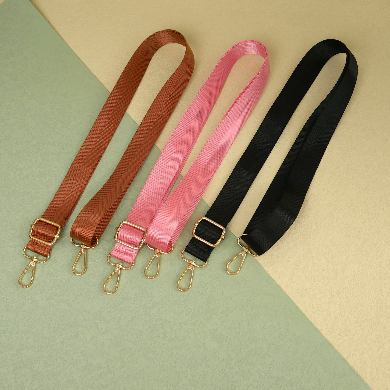 Bag Parts Accessories 1pcs 130cm Long Purse Handle Straps For Shoulder Belts DIY Replacement Strap Nylon Woman 221124