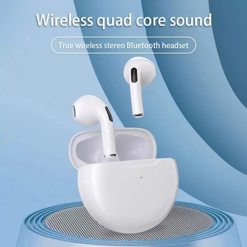 2022 TWS Air Pro 6 Earbuds Fone Bluetooth Earphones Wireless Headphones with Mic Touch Control Bluetooth Headset