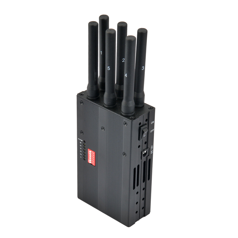 Vehicle security devices 6 Antenna Portable GPS WiFi LOJACK 3G 4G Phone Signal Jamm er Muting Signal Tracking Isolator 
Vehicle security devices 6 Antenna Portable GPS WiFi LOJACK 3G 4G Phone Signal Jamm er Muting Signal Tracking Isolator