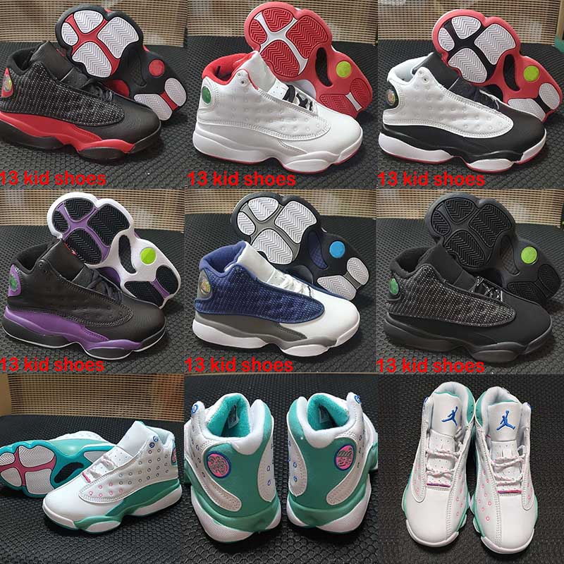 2023 Baby Jumpman 13 Kids Basketball Shoes Youth Children Athletic 13s Chicago Lucky Green Sports Shoe for Boy Girls Shoes white black purple Size 28-35
2023 Baby Jumpman 13 Kids Basketball Shoes Youth Children Athletic 13s Chicago Lucky Green Sports Shoe for Boy Girls Shoes white black purple Size 28-35