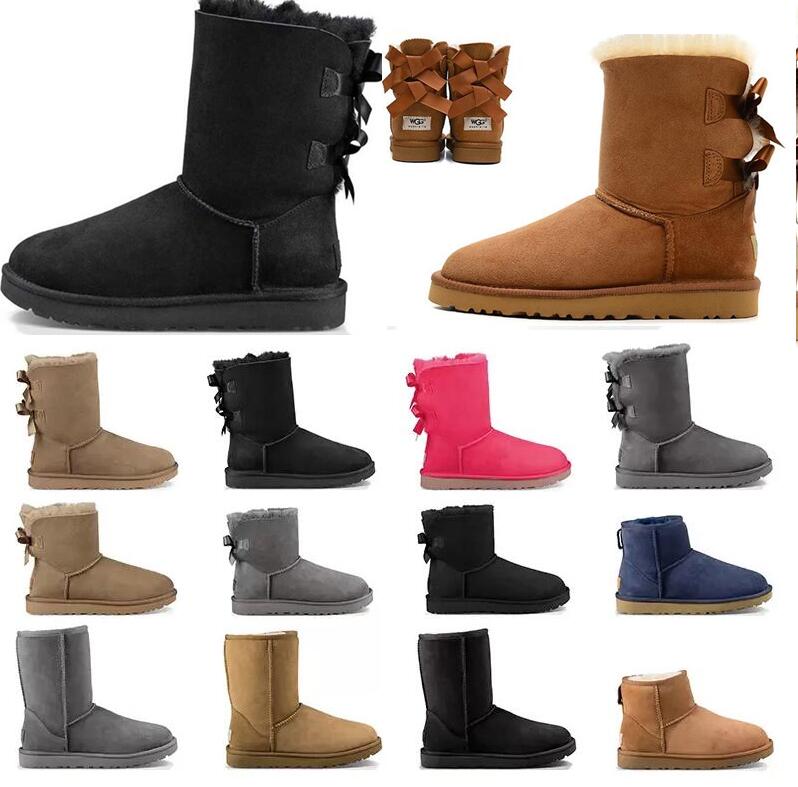 HOT WGG Women boots Short Mini Australia Classic Knee Tall Winter Snow Boots Designer Bailey Bow Ankle Bowtie Black Grey chestnut red 36-41, Box
HOT WGG Women boots Short Mini Australia Classic Knee Tall Winter Snow Boots Designer Bailey Bow Ankle Bowtie Black Grey chestnut red 36-41, Box