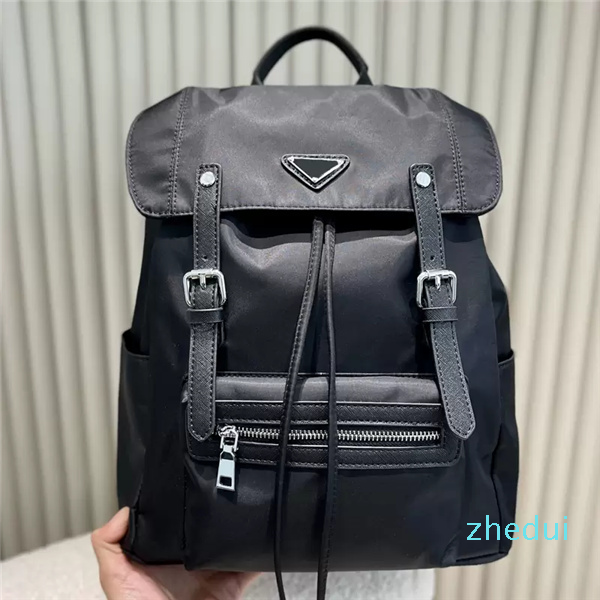 Fashion Nylon Backpack Mens Women Black Triangle Ruck Sack Designers Pack Womens Rucksack Handbag Purse Designers Bag Wallet Handbag, Black 31cm
Fashion Nylon Backpack Mens Women Black Triangle Ruck Sack Designers Pack Womens Rucksack Handbag Purse Designers Bag Wallet Handbag, Black 31cm