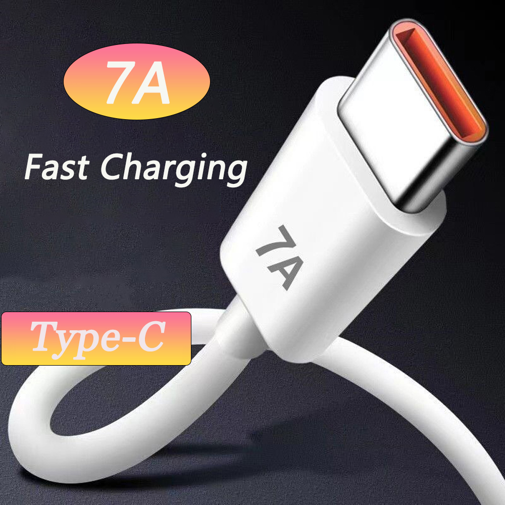 100W 7A USB Type C Cable For Huawei P30 Pro 66W Fast Charging Wire USB-C Charger Data Cord For Samsung Oneplus Poco F3, White
100W 7A USB Type C Cable For Huawei P30 Pro 66W Fast Charging Wire USB-C Charger Data Cord For Samsung Oneplus Poco F3, White