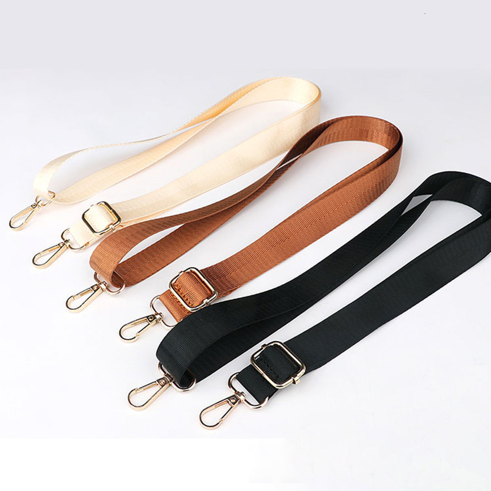 Bag Parts Accessories 1pcs 130cm Long Purse Handle Straps For Shoulder Belts DIY Replacement Strap Nylon Woman 221124