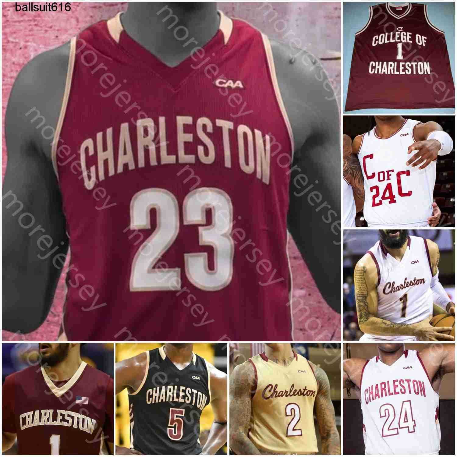 Custom Charleston Cougars Basketball Jersey NCAA College Grant Riller Brevin Galloway Jaylen McManus Miller Jasper Brantley Chealey Johnson, White iii
Custom Charleston Cougars Basketball Jersey NCAA College Grant Riller Brevin Galloway Jaylen McManus Miller Jasper Brantley Chealey Johnson, White iii