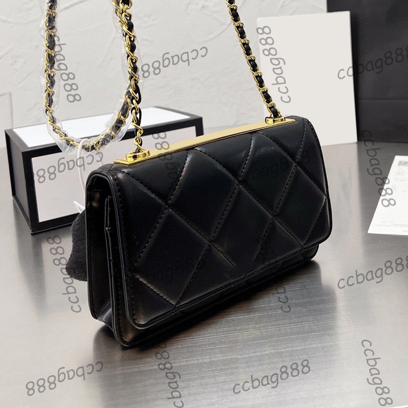 22F/W Trendy Quilted Classic C Mini Flap Bags Lambskin Genuine Leather Gold Metal Hardware Matelasse Chain Crossbody Purse Card Phone Hold Pocket Handbags 19CM, Box
22F/W Trendy Quilted Classic C Mini Flap Bags Lambskin Genuine Leather Gold Metal Hardware Matelasse Chain Crossbody Purse Card Phone Hold Pocket Handbags 19CM, Box