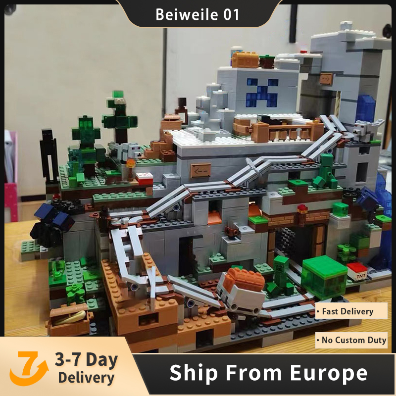 Block Minecraft Cave Assembled Building Blocks 2500pcs Bricks Toys Compatible 21137 Model Kit Gift For Child
Block Minecraft Cave Assembled Building Blocks 2500pcs Bricks Toys Compatible 21137 Model Kit Gift For Child