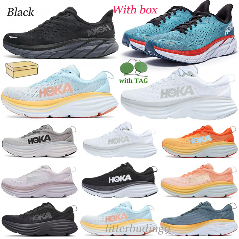 Mens Running Shoes Designer Hokas Bondi 8 Clifton 9 Carbon X 2 Casual Shoe Breathable Sneakers Jogging Sports Trainers With box
Mens Running Shoes Designer Hokas Bondi 8 Clifton 9 Carbon X 2 Casual Shoe Breathable Sneakers Jogging Sports Trainers With box