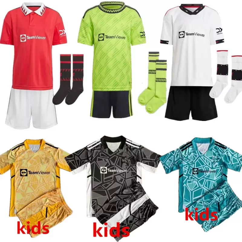 23 SANCHO goalkeeper soccer jerseys Fans version BRUNO FERNANDES POGBA RASHFORD football shirt 2022 2023 men kids kit sets socks youth #1 De Gea FIF
23 SANCHO goalkeeper soccer jerseys Fans version BRUNO FERNANDES POGBA RASHFORD football shirt 2022 2023 men kids kit sets socks youth #1 De Gea FIF