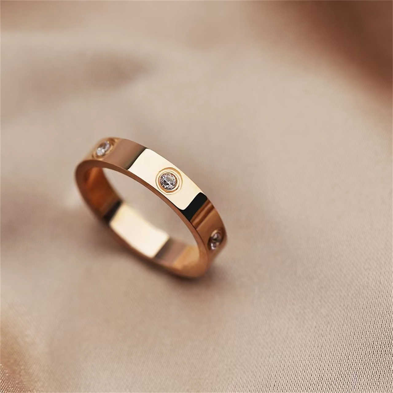 Designer fashional Couple Ring Fashion Women Jewelry Lady Party Gifts Rings Women men wedding