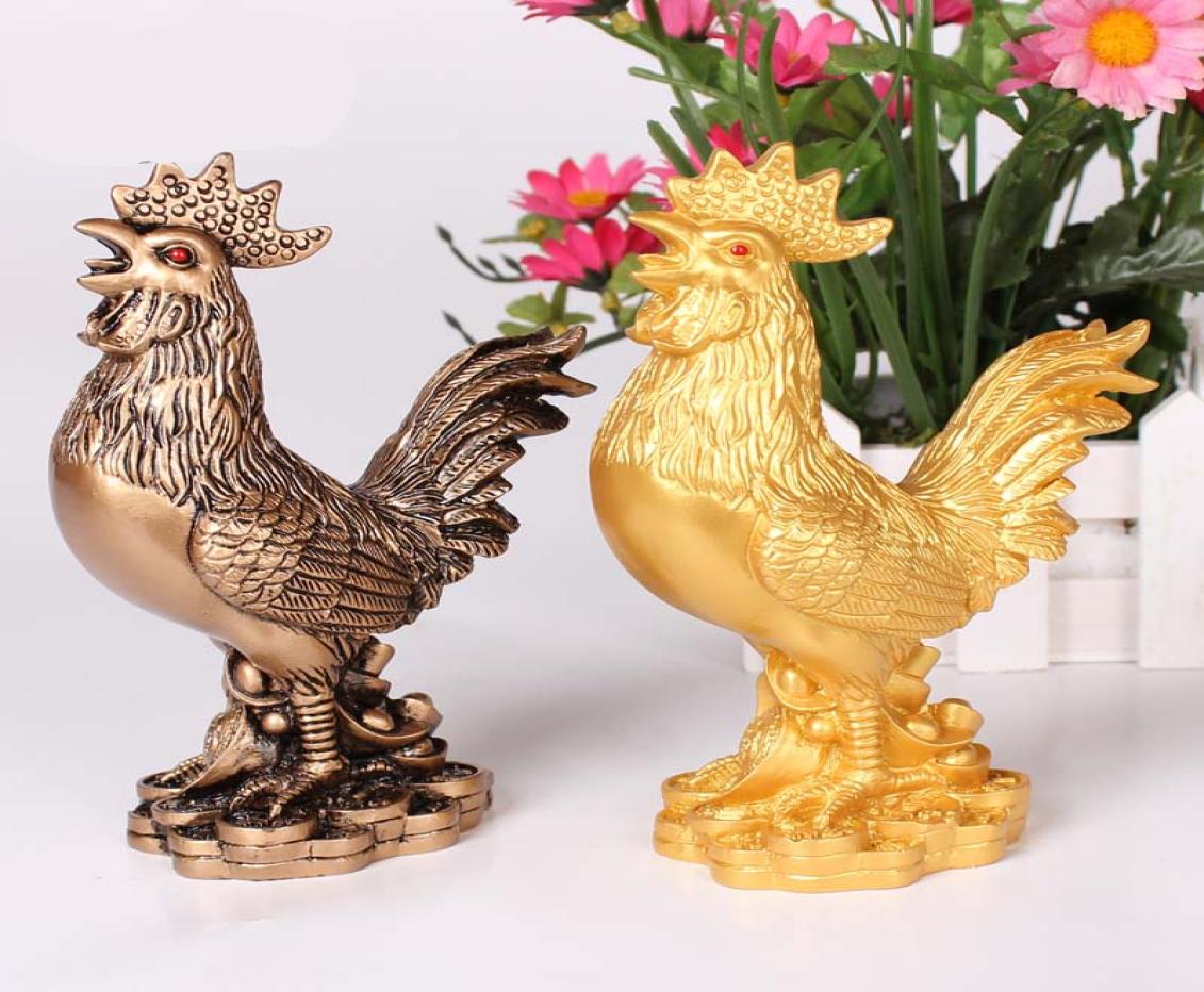 New Home Decorative Rooster Copper Decoration Craft Golden Chicken Feng Shui Fashion Cock Ornaments
New Home Decorative Rooster Copper Decoration Craft Golden Chicken Feng Shui Fashion Cock Ornaments