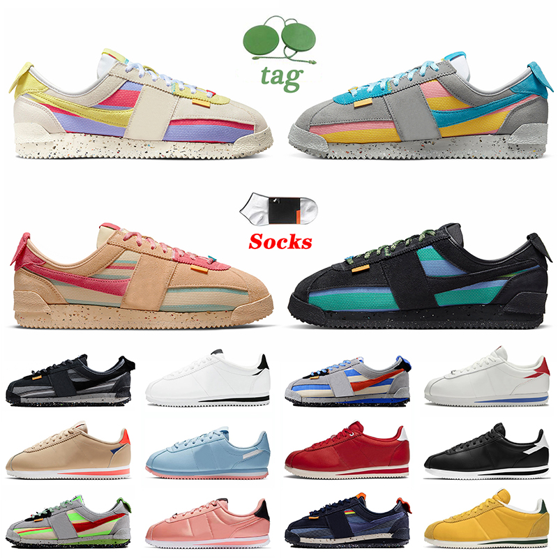 2023 Women Mens Fashion Cortez Running Shoes Unions LA x Cortezs Lemon Frost Sesame Smoke Grey Black Blue White Black Classic OG Canvas Leather Trainers Sneakers, C23 36-39
2023 Women Mens Fashion Cortez Running Shoes Unions LA x Cortezs Lemon Frost Sesame Smoke Grey Black Blue White Black Classic OG Canvas Leather Trainers Sneakers, C23 36-39