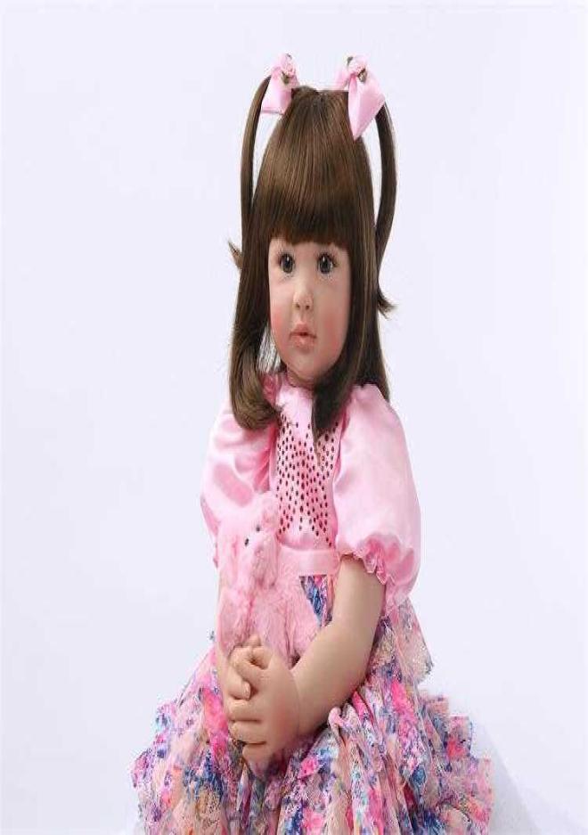 60CM Silicone Reborn Baby Doll Toys Princess Toddler Dolls Girls Brinquedos High Quality Limited Collection Dolls Q0910226R
60CM Silicone Reborn Baby Doll Toys Princess Toddler Dolls Girls Brinquedos High Quality Limited Collection Dolls Q0910226R