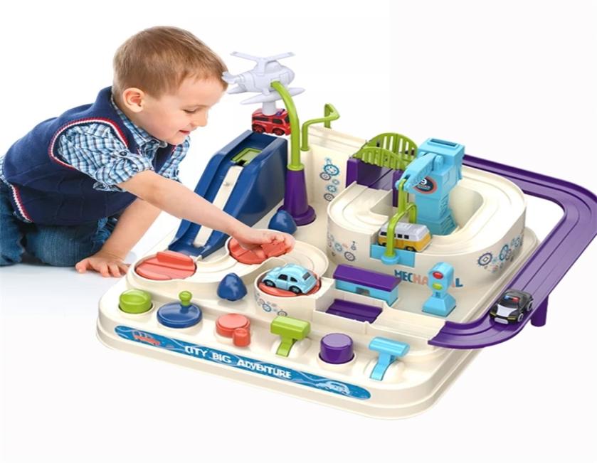 27cm Cartoon Racing Rail Car Track Car Adventure Game Mechanical Interactive Train Model Racing Educational Toys for Children 2207
27cm Cartoon Racing Rail Car Track Car Adventure Game Mechanical Interactive Train Model Racing Educational Toys for Children 2207