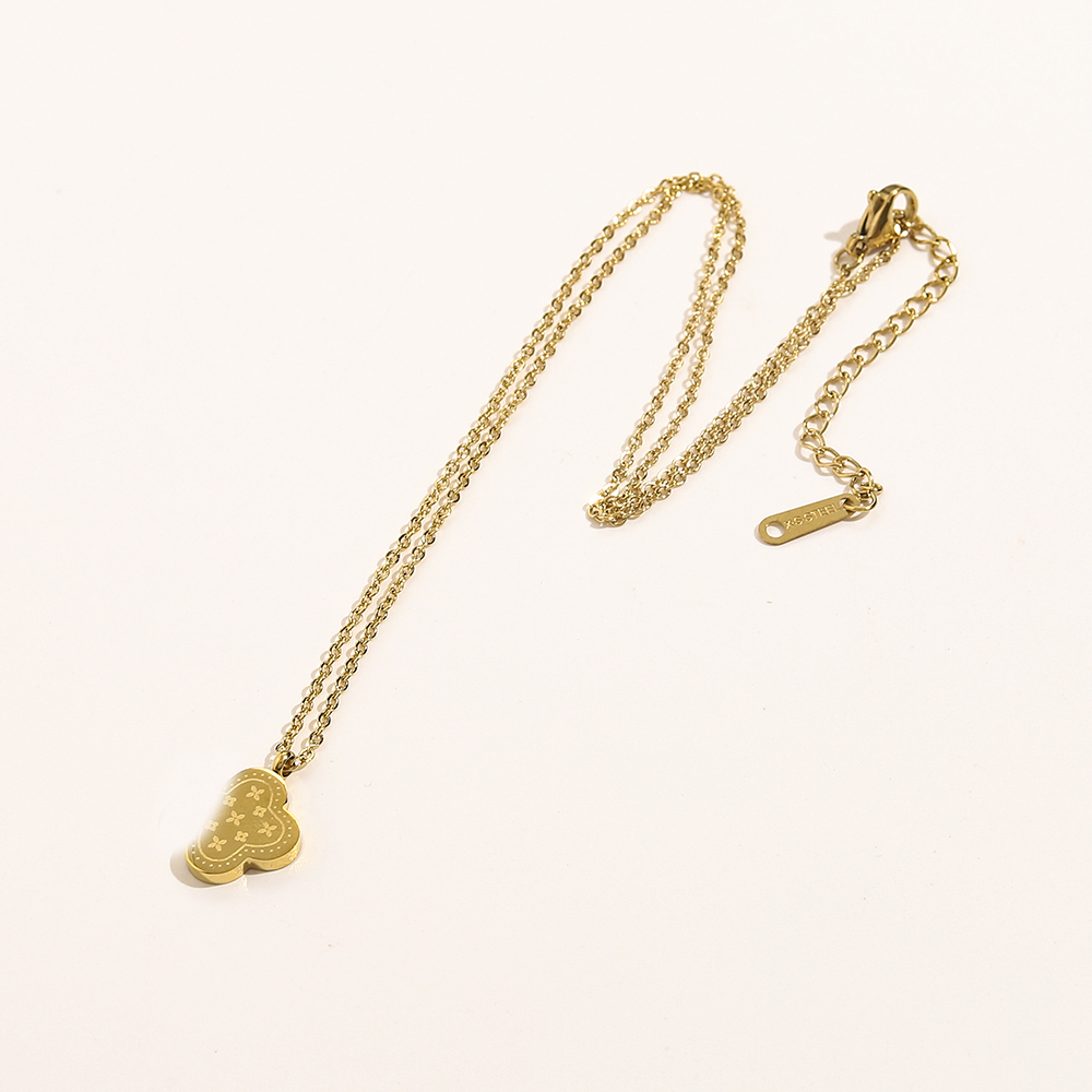Never Fading Gold Plated Luxury Brand Designer Pendants Necklaces Stainless Steel Double Letter Choker Pendant Necklace Chain Jewelry Accessories Gifts AA1266
Never Fading Gold Plated Luxury Brand Designer Pendants Necklaces Stainless Steel Double Letter Choker Pendant Necklace Chain Jewelry Accessories Gifts AA1266