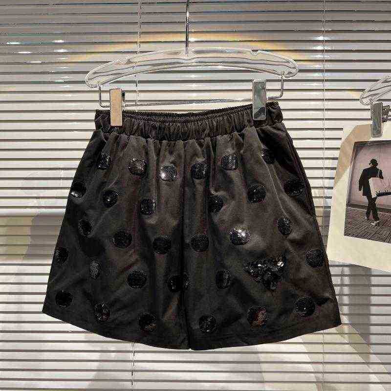 PREPOMP 2022 Summer New Arrival Elastic Waist Black Polka Dot Sequins Casual Shorts Women GE735 W220413
PREPOMP 2022 Summer New Arrival Elastic Waist Black Polka Dot Sequins Casual Shorts Women GE735 W220413