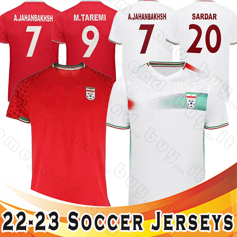 2022 Iran Soccer Jerseys National Team A.JAHANBAKHSH MEHDI SARDAR .TAREMI GHODDOS GHAYEDL ANSARIFARD ALIREZA MOHARRAMI White home away Football Shirt Uniforms, Men jersey(yilang)
2022 Iran Soccer Jerseys National Team A.JAHANBAKHSH MEHDI SARDAR .TAREMI GHODDOS GHAYEDL ANSARIFARD ALIREZA MOHARRAMI White home away Football Shirt Uniforms, Men jersey(yilang)