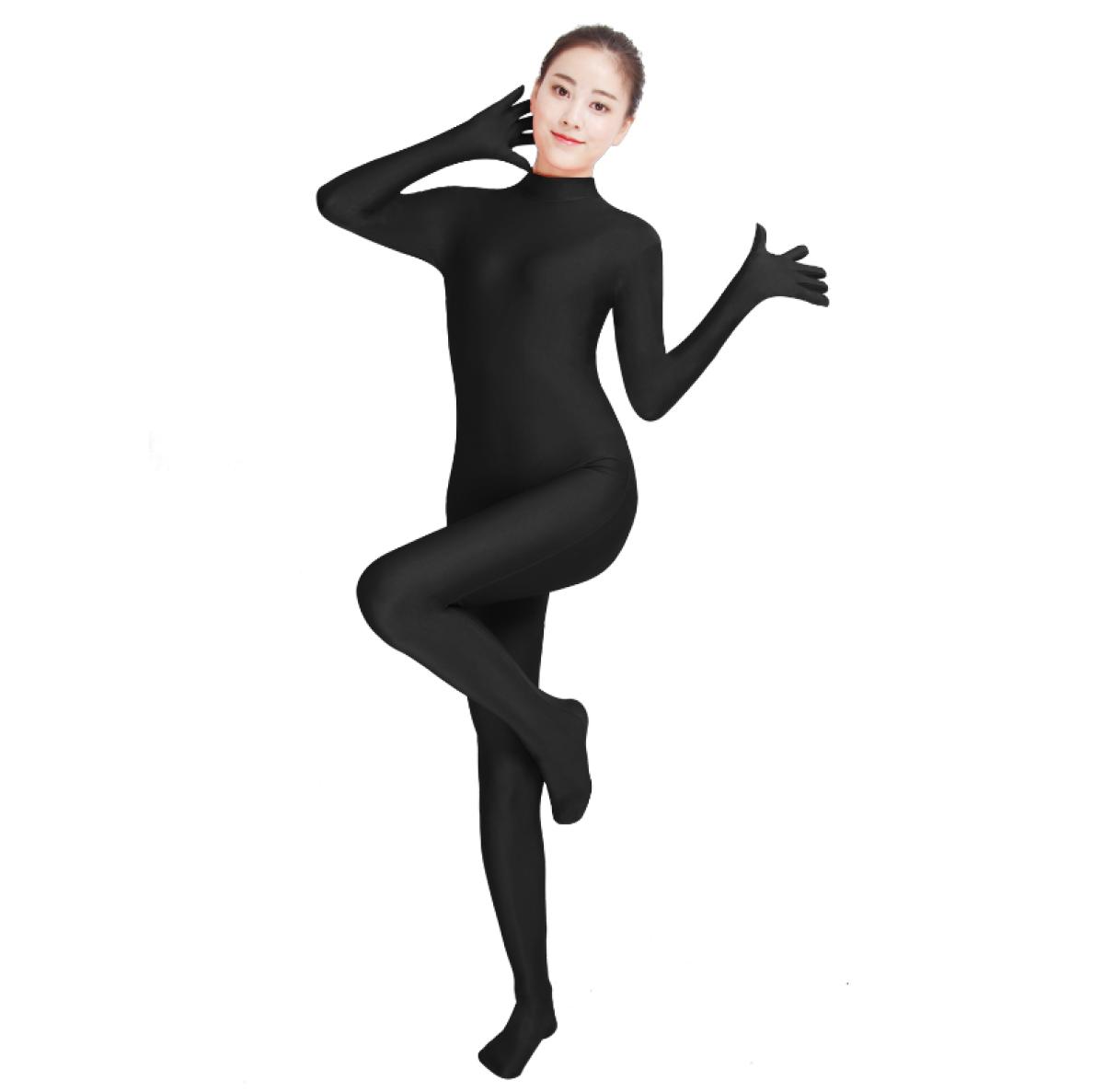 Ensnovo Black Spandex Zentai Full Body Skin Tight Jumpsuit Unisex Zentai Suit Bodysuit Costume for Women Unitard Lycra Dancewear, Dark brown
Ensnovo Black Spandex Zentai Full Body Skin Tight Jumpsuit Unisex Zentai Suit Bodysuit Costume for Women Unitard Lycra Dancewear, Dark brown