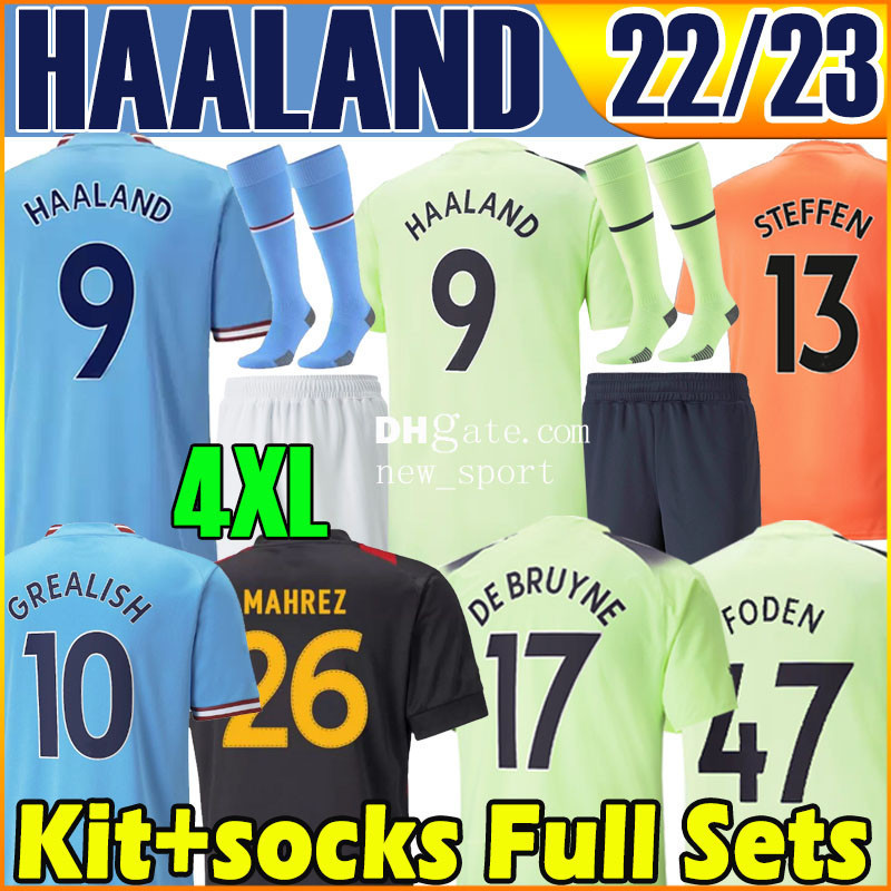 XXXL 4XL 22 23 HAALAND #9 soccer jerseys JOAO CANCELO MAHREZ DE BRUYNE Anniversary MAN FODEN GUNDOGAN 2022 2023 FERRAN BRUYNE Football shirts Kits sock Full sets, 22 23 home
XXXL 4XL 22 23 HAALAND #9 soccer jerseys JOAO CANCELO MAHREZ DE BRUYNE Anniversary MAN FODEN GUNDOGAN 2022 2023 FERRAN BRUYNE Football shirts Kits sock Full sets, 22 23 home