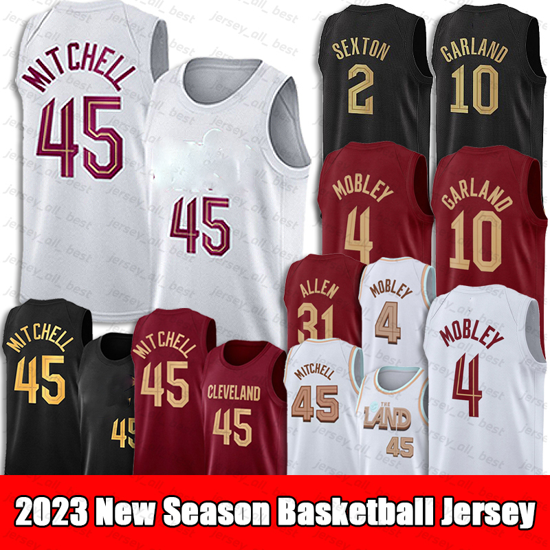 2022 -23 City Jersey Donovan Mitchell 45 Darius Garland 10 jerseys Kevin Love 0 Jarrett Allen 3Caris LeVert Evan Mobley Collin Sexton, As picture
2022 -23 City Jersey Donovan Mitchell 45 Darius Garland 10 jerseys Kevin Love 0 Jarrett Allen 3Caris LeVert Evan Mobley Collin Sexton, As picture
