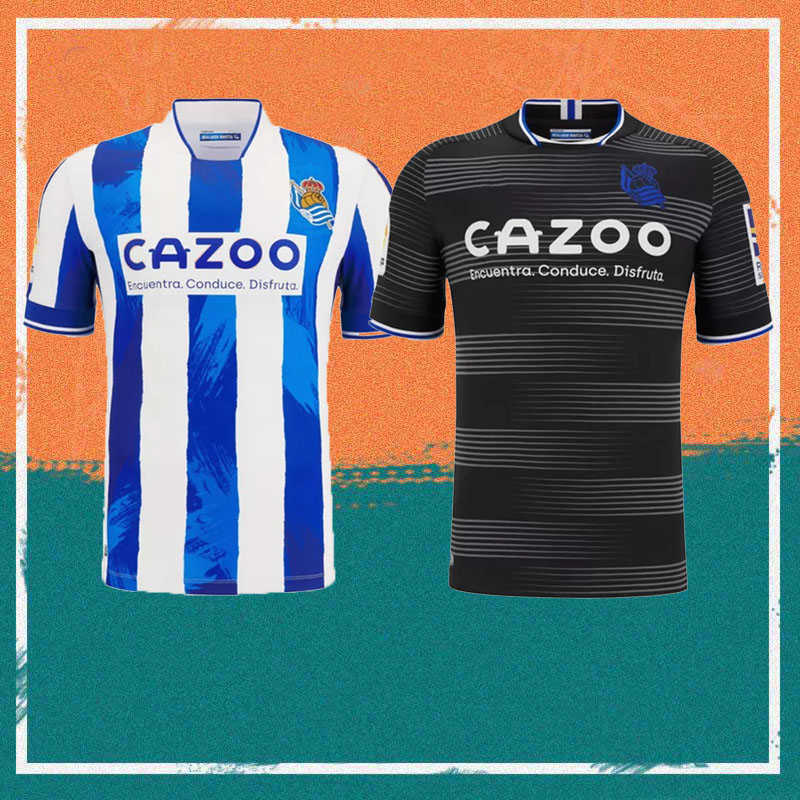 22/23 Real Sociedad Soccer Jersey 2022 Home Merino Portu Oyarzaba Maillots Shirt Away X.prieto Silva Willian j Januzaj Isak Football Uniform
22/23 Real Sociedad Soccer Jersey 2022 Home Merino Portu Oyarzaba Maillots Shirt Away X.prieto Silva Willian j Januzaj Isak Football Uniform